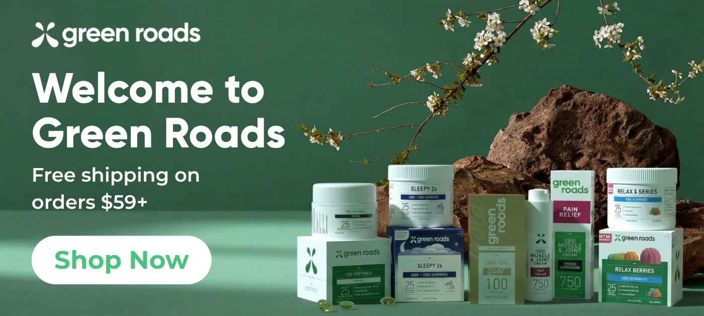 Green Roads — Go Green all month long with 50% Off $99. Use code 50OFF. Shop Now.
